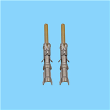 Automotive connector male and female end